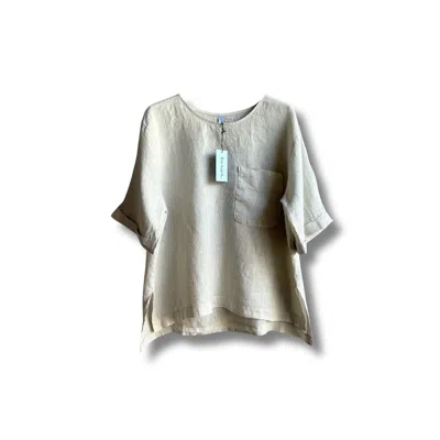 Reunion Home Women's Magic Solero Blouse - Neutrals In Gray