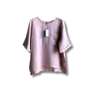 Reunion Home Women's Magic Solero Blouse - Pink In Gray