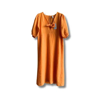Reunion Home Women's Portofino Dress - Orange In Brown