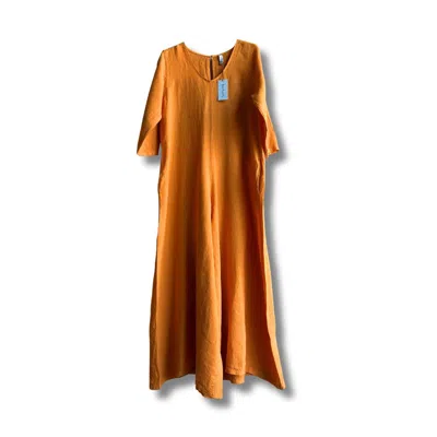 Reunion Home Women's Puglia Playsuit - Orange