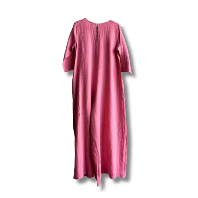 Reunion Home Women's Puglia Playsuit - Pink In Brown