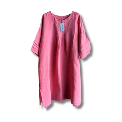 Reunion Home Women's Vera Dress - Red In Pink