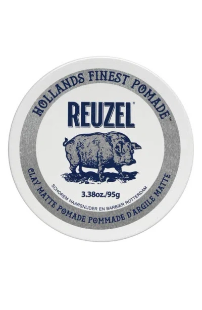 Reuzel Clay Matte Pomade In White