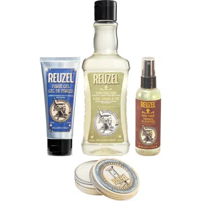 Reuzel Hair & Cologne Balm Try Me Kit In Transparent