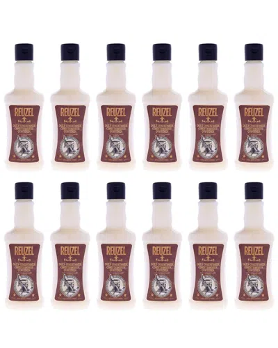 Reuzel Men's 11.83oz Daily Conditioner - Pack Of 12 In Transparent