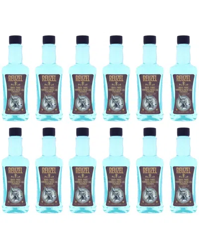 Reuzel Men's 11.83oz Hair Tonic - Pack Of 12 In Transparent