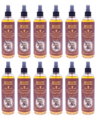 Reuzel Men's 12oz Grooming Tonic Spray - Pack Of 12 In Transparent