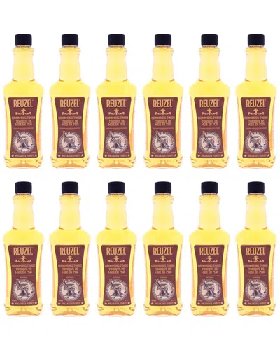 Reuzel Men's 16.9oz Grooming Tonic - Pack Of 12 In Transparent