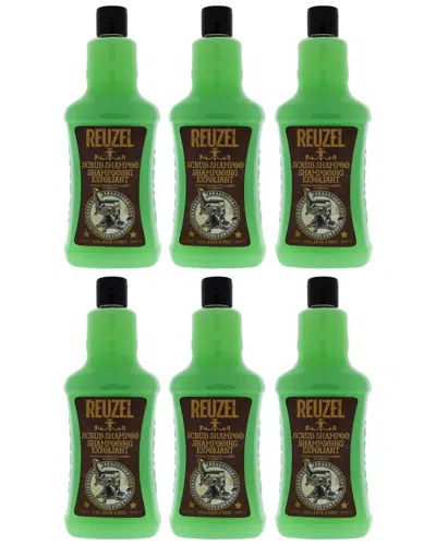 Reuzel Men's 33.81oz Scrub Shampoo - Pack Of 6