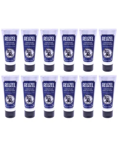 Reuzel Men's 3.38oz Fiber Cream - Pack Of 12 In Transparent