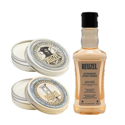 Reuzel Wood & Spice Beard Bundle Trio
