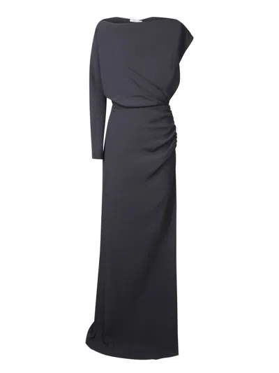 Rev One Shoulder Dress In Black
