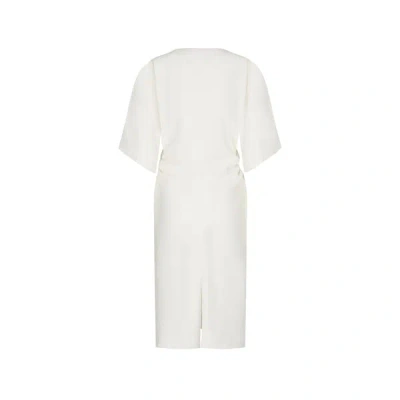 Rev Midi Dress In White