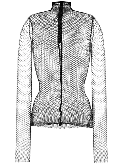 Rev Mesh Top In White