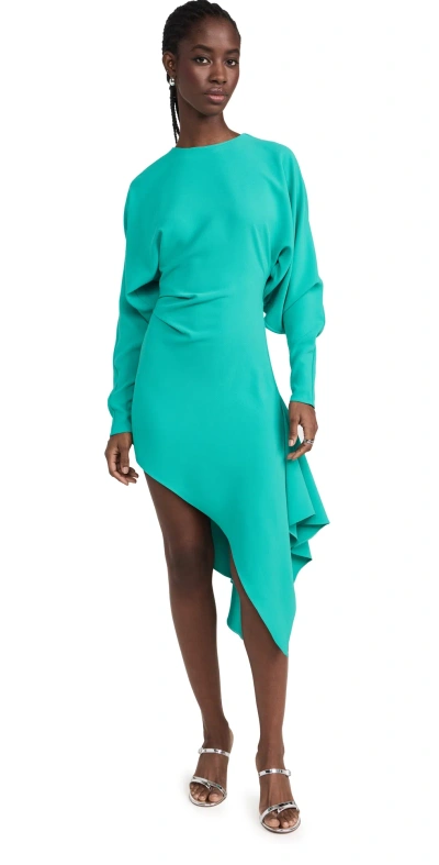 Rev Harkey Asymmetric Dress In Blue