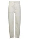 Rev The Suri Jeans Over Tasca Fatigue In White