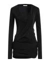 Rev Ezri Lurex Minidress In Black