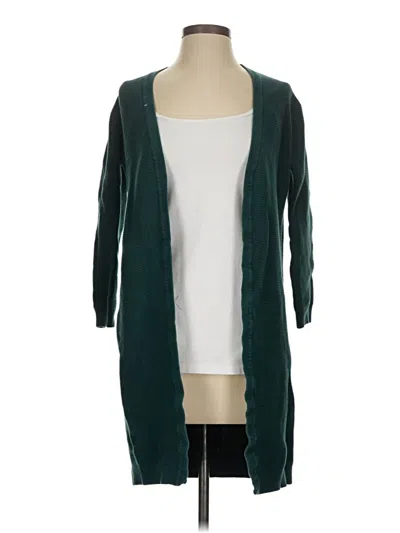 Pre-owned Revamped Cardigan Sweater In Teal