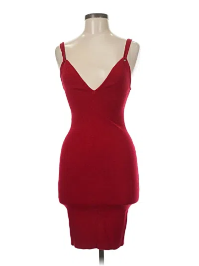 Pre-owned Revamped Cocktail Dress In Burgundy