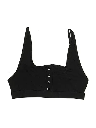 Pre-owned Revamped Swimsuit Top Black Swimwear
