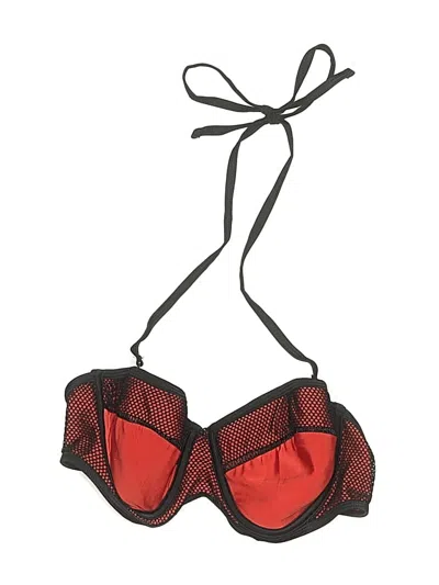 Pre-owned Revamped Swimsuit Top Red Swimwear