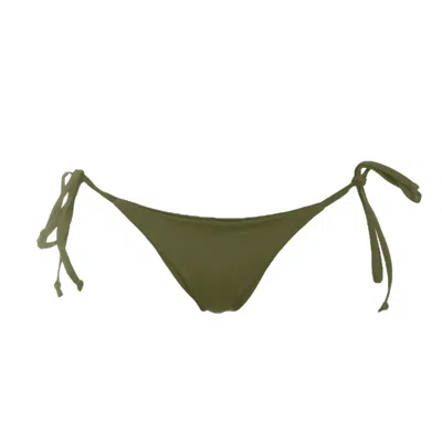 Rêve De Rive Women's Anselina Hunter Green Bikini Bottom