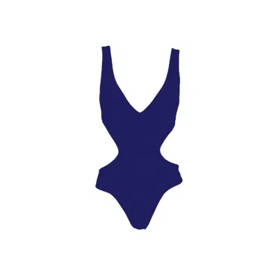 Rêve De Rive Women's Arabella Dark Blue One Piece