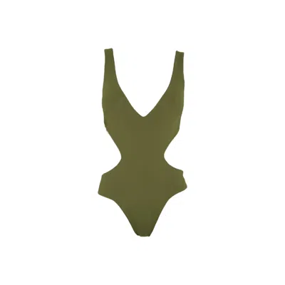 Rêve De Rive Women's Arabella Hunter Green One Piece