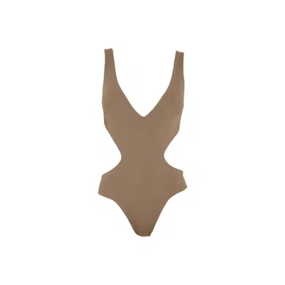 Rêve De Rive Women's Arabella Pecan Brown One Piece
