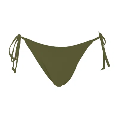 Rêve De Rive Women's Bellamy Hunter Green Bikini Bottom