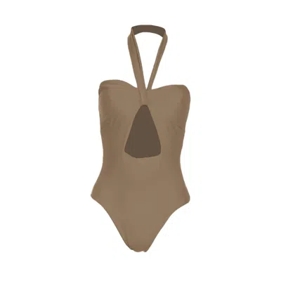 Rêve De Rive Women's Céline Pecan Brown One Piece