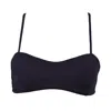 Rêve De Rive Women's Clea Black Bikini Top In Black