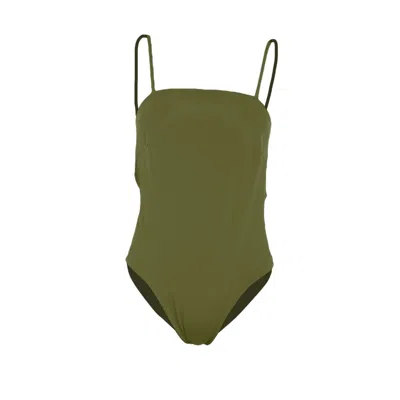 Rêve De Rive Women's Elise Hunter Green One Piece