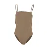 Rêve De Rive Women's Elise Pecan Brown One Piece In Brown
