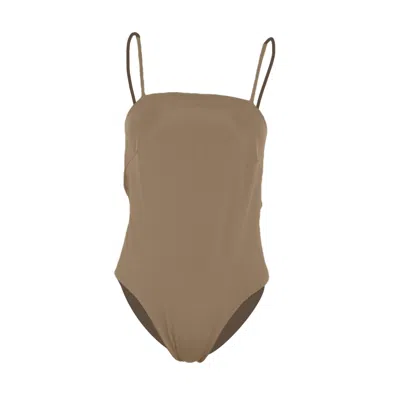 Rêve De Rive Women's Elise Pecan Brown One Piece
