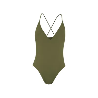 Rêve De Rive Women's Fia Hunter Green One Piece