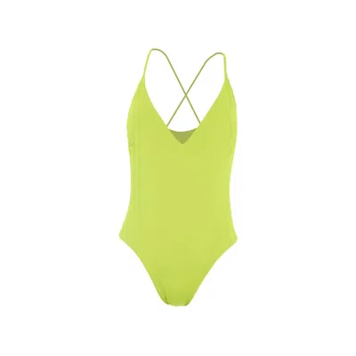 Rêve De Rive Women's Fia Lime Green One Piece