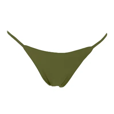 Rêve De Rive Women's Hadleigh Hunter Green Bikini Bottom