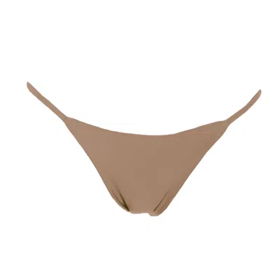 Rêve De Rive Women's Hadleigh Pecan Brown Bikini Bottom