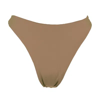 Rêve De Rive Women's Jiah Pecan Brown Bikini Bottom
