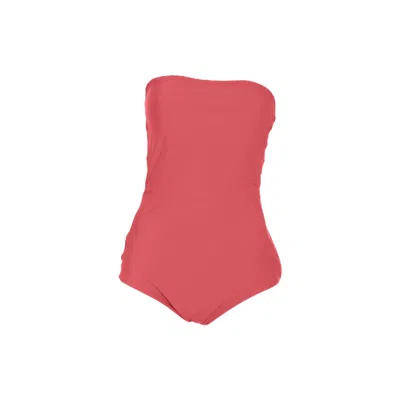 Rêve De Rive Women's Josephine Morocco Red One Piece