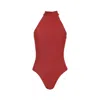 Rêve De Rive Women's Juliette Bordeaux Red One Piece In Red