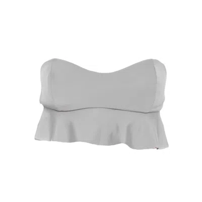 Rêve De Rive Women's Lune Cloud Grey Bikini Top