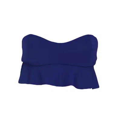Rêve De Rive Women's Lune Dark Blue Bikini Top