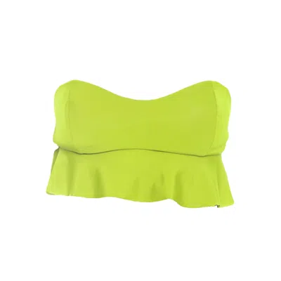 Rêve De Rive Women's Lune Lime Green Bikini Top