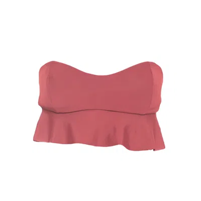 Rêve De Rive Women's Lune Morocco Red Bikini Top