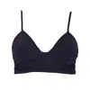 Rêve De Rive Women's Mabel Black Bikini Top In Black