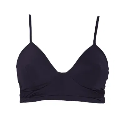Rêve De Rive Women's Mabel Black Bikini Top