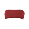 Rêve De Rive Women's Mercer Bordeaux Red Bikini Top In Red