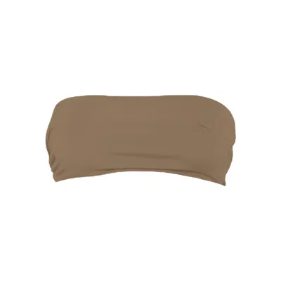 Rêve De Rive Women's Mercer Pecan Brown Bikini Top